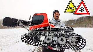 How good is this remote-controlled snow groomer from Kyosho? (Blizzard 2.0)