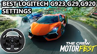 Crew Motorfest Logitech G923 Settings by GAMETUBE786 3,728 views 8 months ago 8 minutes, 1 second