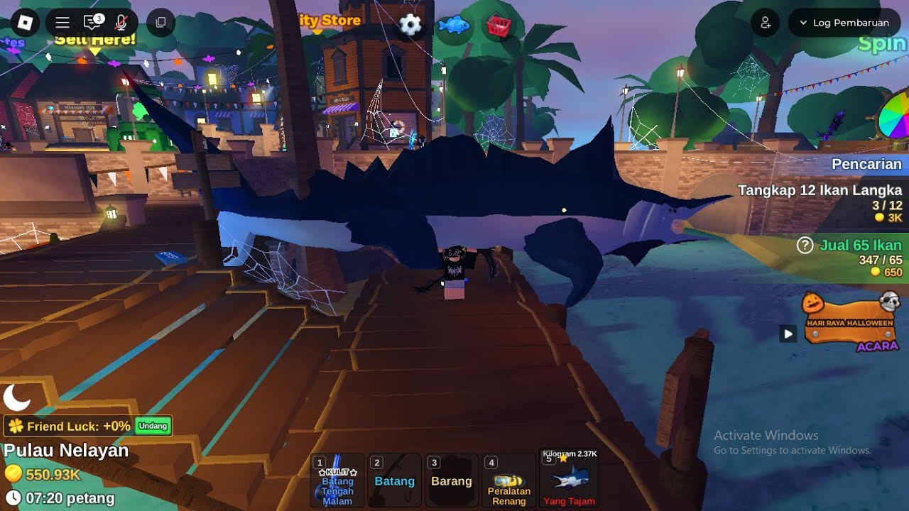 VIRUS MANCING FISH IT #roblox #fishit #horor #finix DAY #5 LIVE STREAM ...