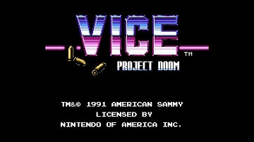 NES Longplay [069] Vice: Project Doom (US)