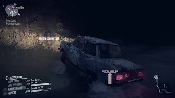 Mudrunner. Downhill map