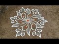 Friday special rangoli design 53dots anusrangoli daily muggulu