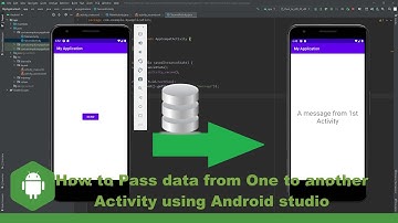 How to Pass data from One to another Activity  Android studio tutorial