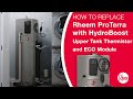 How To Replace a Rheem ProTerra Plug-In Upper Tank Thermistor and ECO module.