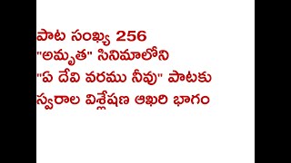 e devi varamu neevu tutorial video on keyboard by Sreekaanth Ch last part 2