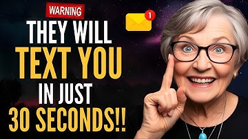 Make Someone TEXT You in 30 Seconds (Without Talking To Them) | Law Of Attraction