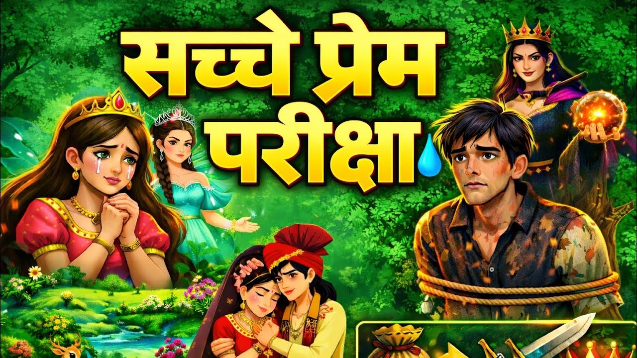 सच्चे प्रेम की परीक्षा | Moral Story Hindi | Cartoon Kahani | Kids Story Hindi
