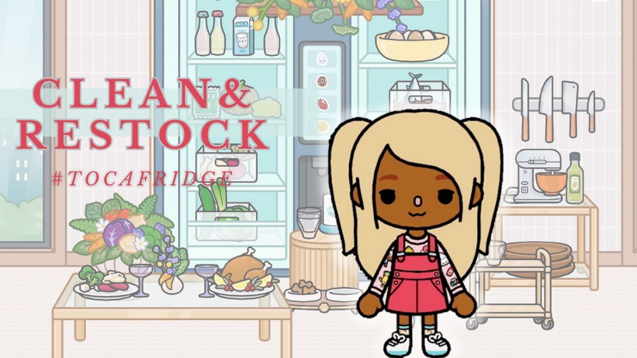Cleaning My Toca Fridge Toca Boca TocaFridge YouTube