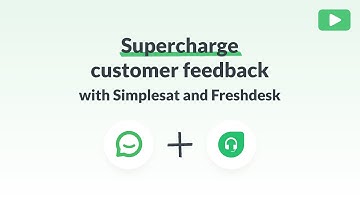 How Simplesat integrates with Freshdesk