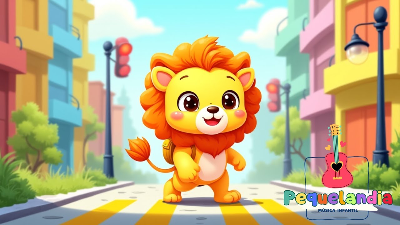 🦁🐾 Conoce a Leo el León – ¡La mejor música infantil para cantar juntos!