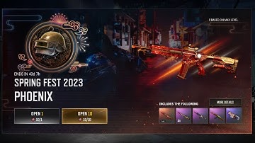 PUBG PC PHOENIX M4 CONTRABAND CRATE OPENING