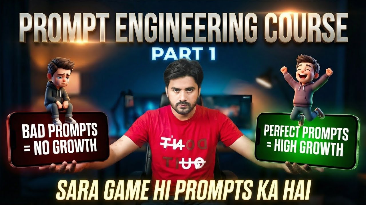 This Prompt Engineering Course will take Your Ai Videos to Next Level🔥