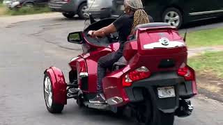 Part 2 my mom and her Can Am Spyder