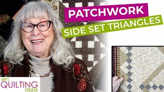 PATCHWORK - Side Set Triangles made EASY