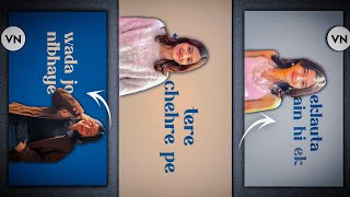 Instagram Trending Lyrics Video Editing In Vn App | VN Lyrics Reels Editing Tutorial | Vn App Edit screenshot 5