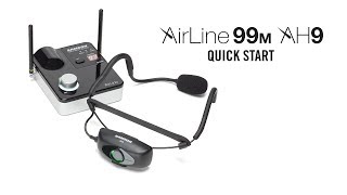 AirLine 99m AH9 Quick Start: Setting 