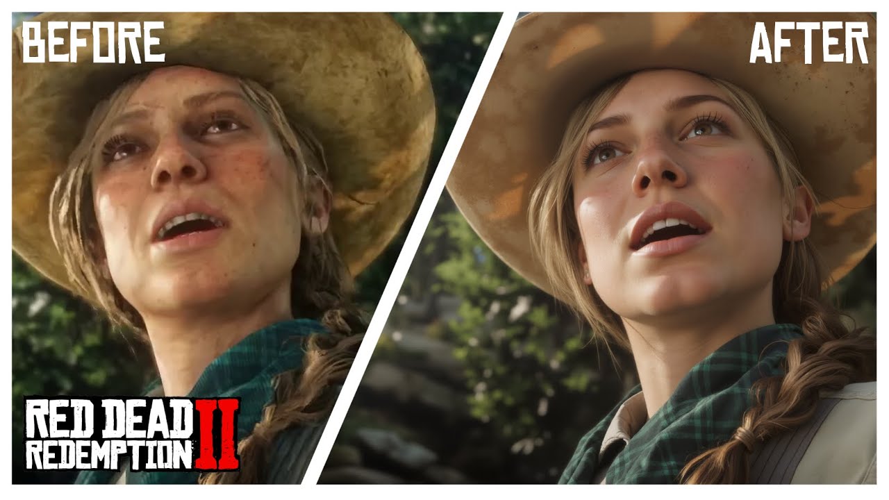Red Dead Redemption 2 — Next-Gen AI Remaster | Before & After - YouTube