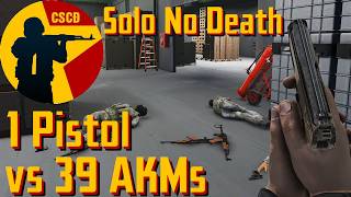 Khuong Binh Street - Solo, Pistol Only, Realistic Difficulty | CSCD Vietnam Mobile Police Demo
