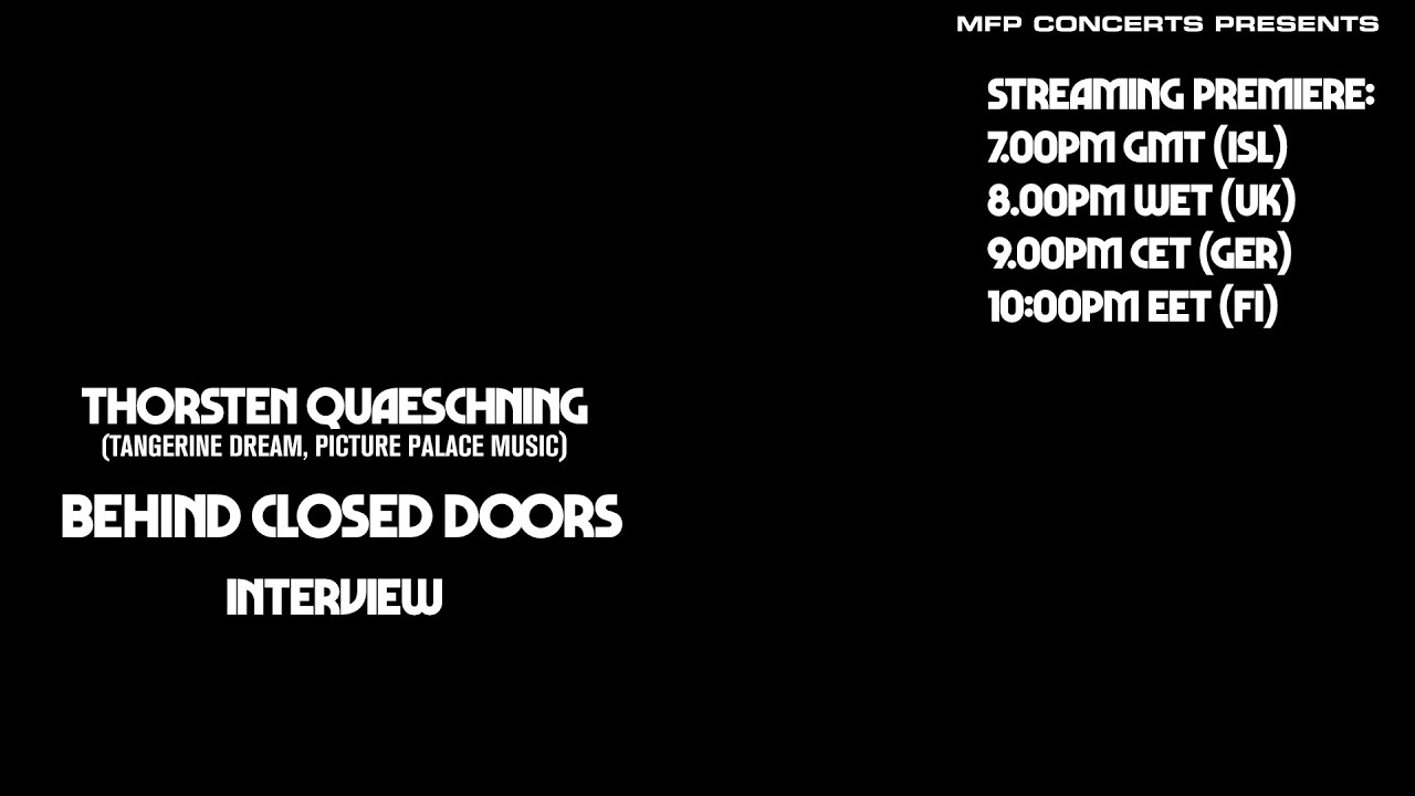 Thorsten Quaeschning - Interview (deutsch) - Behind Closed Doors Season 1