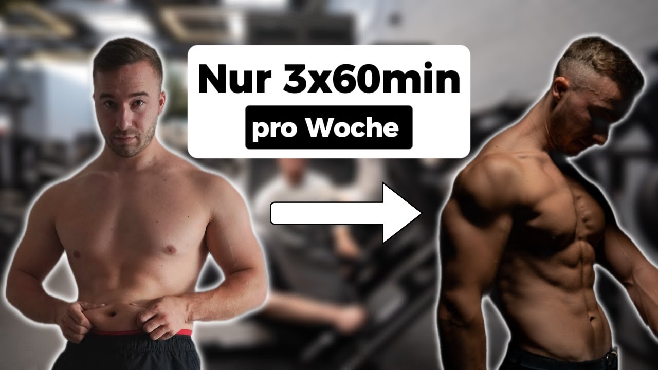 Mehr Muskelmasse mit 3x Training/ Woche! Der effektivste Plan.