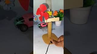 : DIY Mini Electric Fan ⚡️ | Amazing Homemade Fan Project #Shorts #dcmotor #diy #science