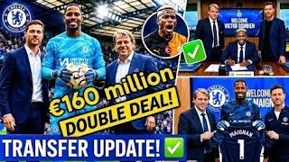 CHELSEA COMPLETE SHOCK €160M DOUBLE DEAL! 🔥 Victor Osimhen & Mike Maignan Set for Stamford Bridge!