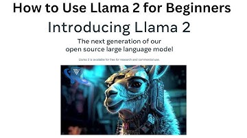 How to Use Llama 2 for Beginners from Meta AI - FREE!!