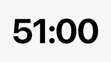 51 Minute Timer