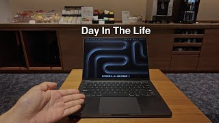 A Day In The Life ランニングしてラーメン食べて居心地のいいラウンジで過ごす1日