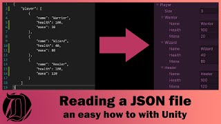 Reading a JSON file - an easy how to with Unity3d