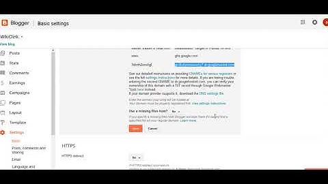 How To Set Up a Custom Domain in Blogger with Godaddy com