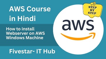 How to Install Web Server on AWS Windows EC2 Instance | Step-by-Step Tutorial for Beginners in Hindi