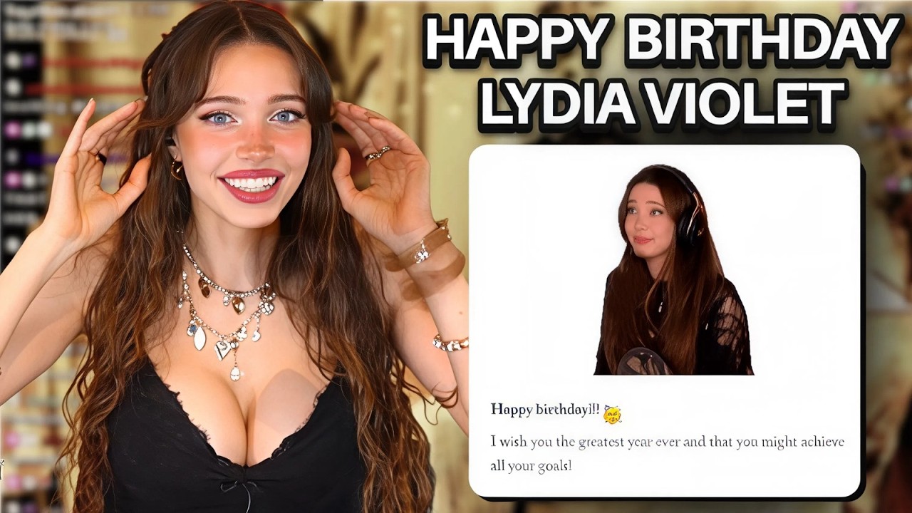 Lydia Violet Received Birthday Card From Viewers!