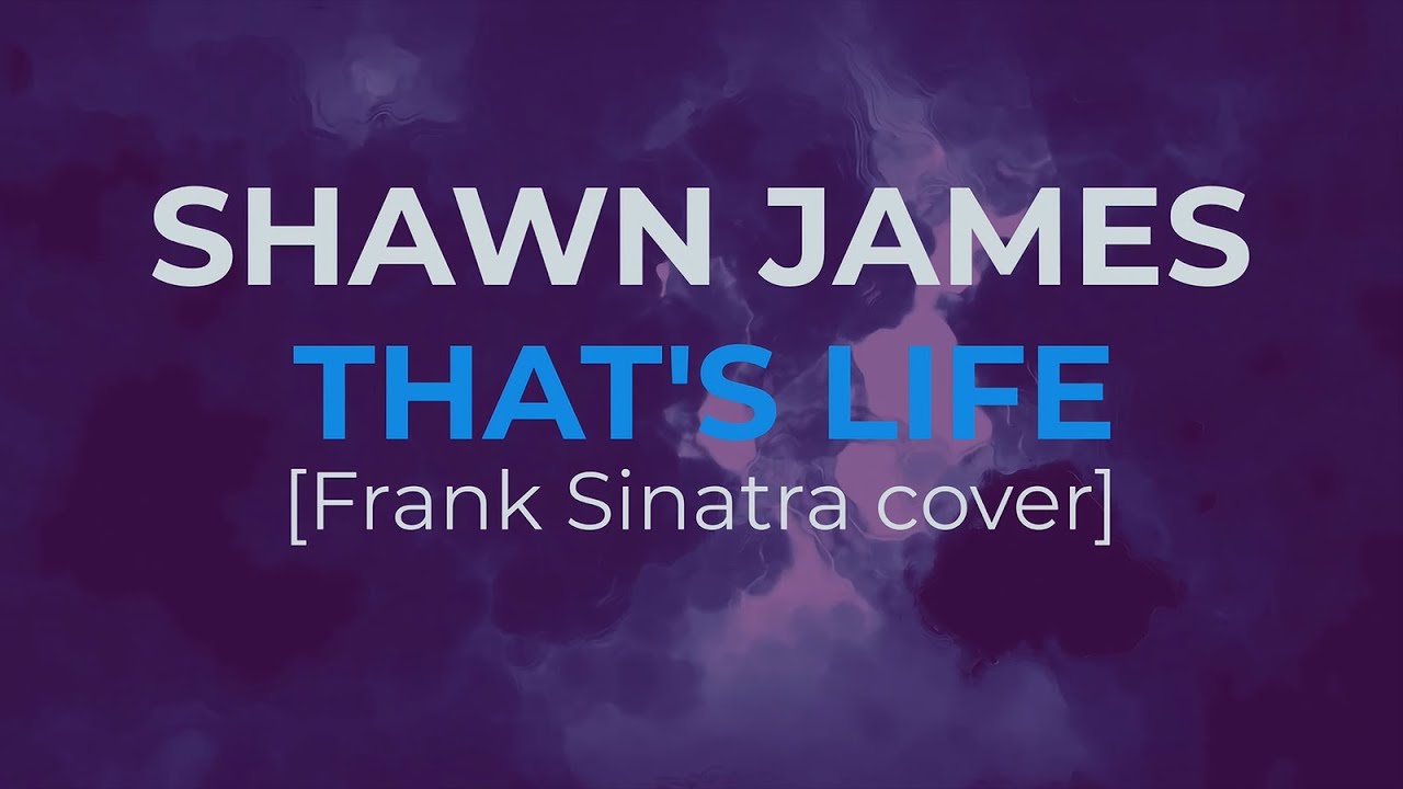 shawn james that's life (frank sinatra cover) YouTube