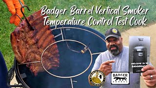 Temperature Control Test Cook- Badger Barrel