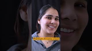 Smile Design with Zirconia crowns | Best Zirconia teeth caps in India | Emax dental crowns in India|