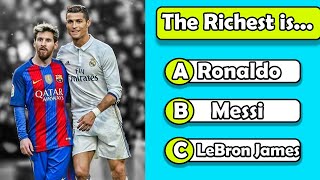 Only 1% guessed! How many sporting events can you guess? Test yourself. Quiz