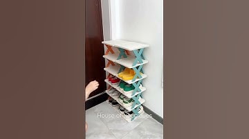 Folding Shoe Rack | Shoe Stand | Spacesaver #amazinggadgets #kitchengadgets #gadgets #smartgadgets