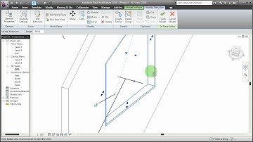Revit - Custom in-place window with materials