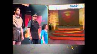 The whole cast of Captain Barbell live in Party Pilipinas Part 1 03/27/2011