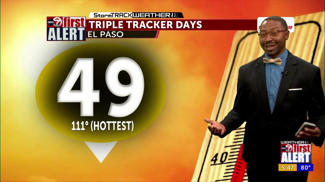 ABC 7 First Alert: Heat returns as moisture decreases - YouTube