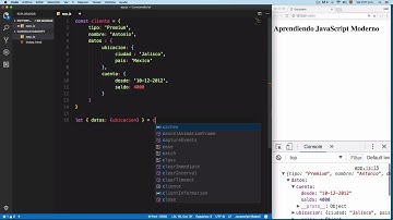 Curso JavaScript: Destructuring