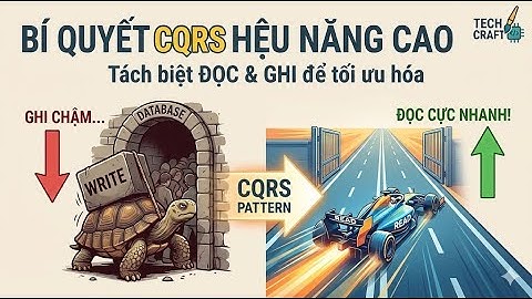 [System design P28]: CQRS Là Gì? Hệ Thống Đọc Hàng Triệu Lần/giây Mà Không Làm Chậm Ghi!