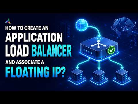 How to Create an Application Load Balancer and Associate a Floating IP?