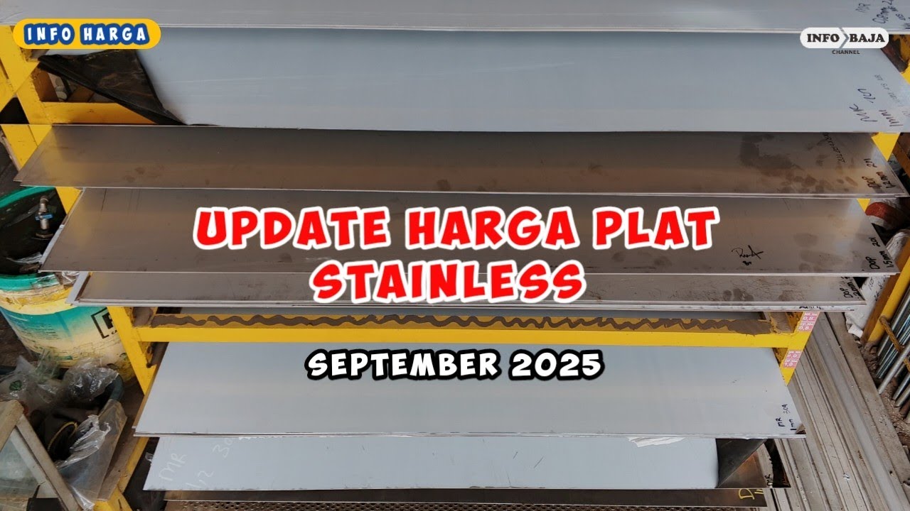 Harga plat stainless sus 201 dan 304 terbaru!! September 2025