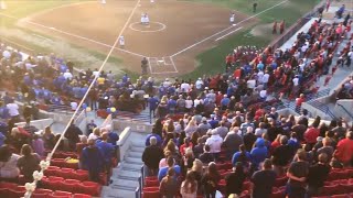 California Crowd Sings After National Anthem Wasn't Played Before Softball Game
