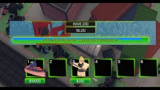 2 TOWER SOLO ENDLESS WAVE 200 IN TDX... SECOND EVER