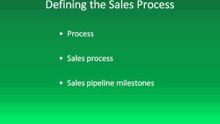 Business Growth Strategies:  Developing A Sales Process