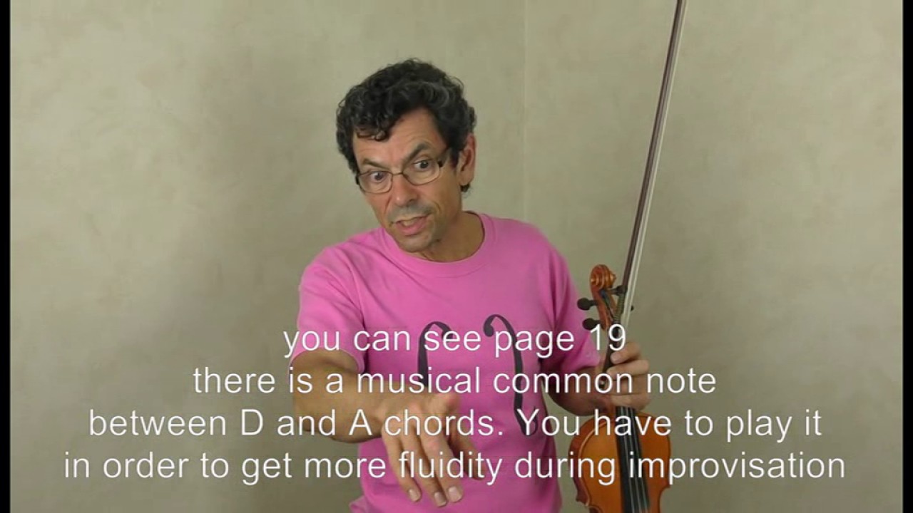 violino Violon Jazz cours 12