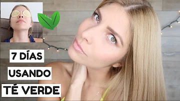 ¿Qué pasa si te pones té verde en la cara todos los días?